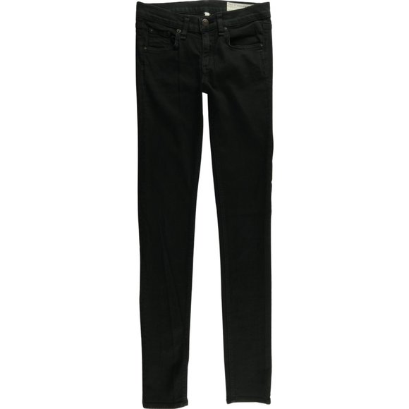 rag & bone Skinny Dark Gray Pirate Wash Jeans A187 - Picture 1 of 6